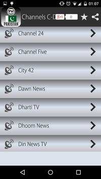 TV Channels Pakistan स्क्रीनशॉट 4