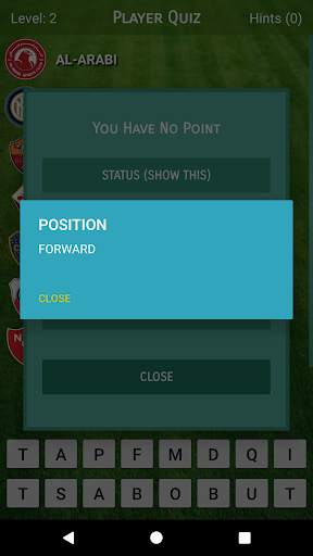 Player Quiz 4 تصوير الشاشة