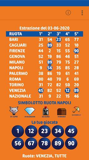 Verifica Lotto - Verifica vincite Lotto screenshot 4
