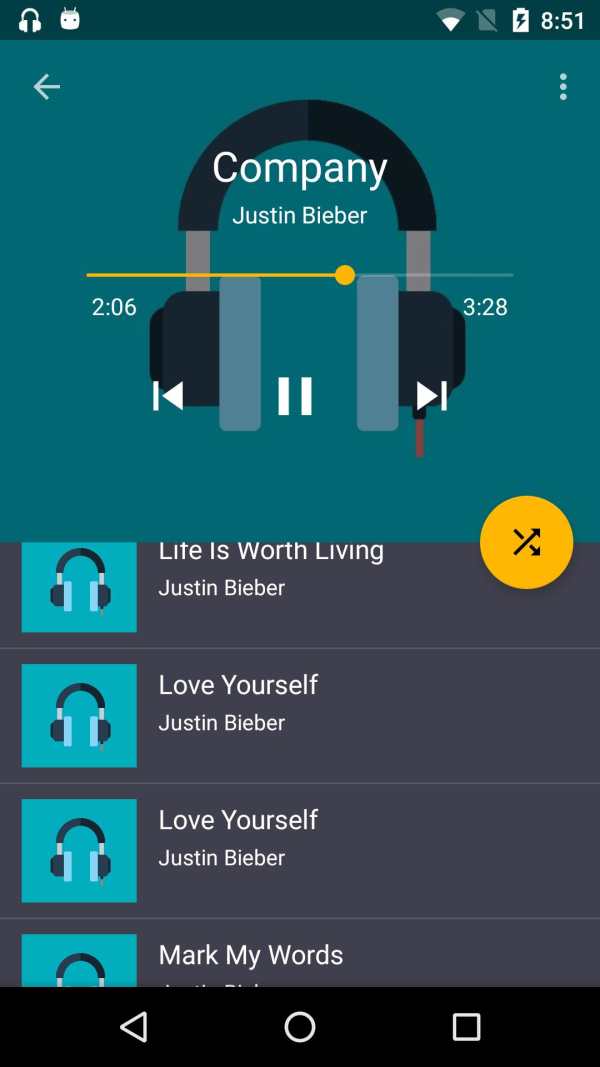 Music Player screenshot 3