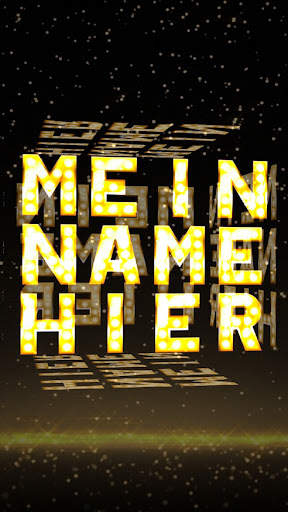 3D Mein Name Live Wallpaper screenshot 6
