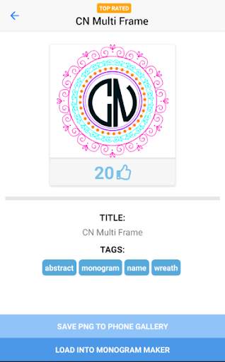 Monogram Maker screenshot 4