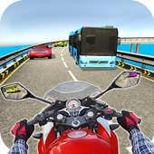 Bike Racing Traffic Motorcycle Rider logo