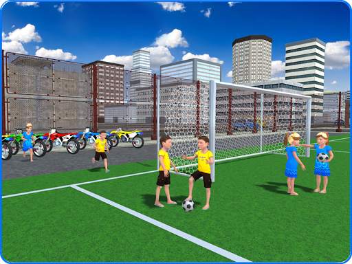 Kids School Highway Traffic Bike Racing screenshot 9