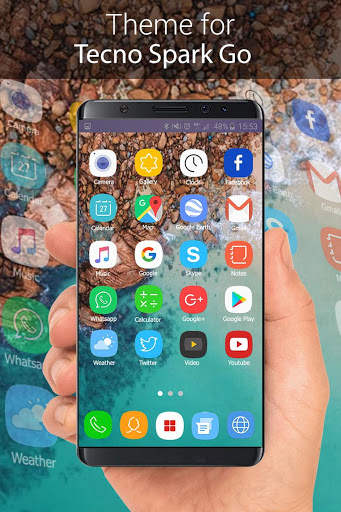 launcher Theme For Tecno Spark Go & Voice Recorder screenshot 4