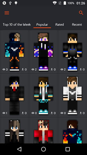 PVP Skins for Minecraft PE screenshot 1