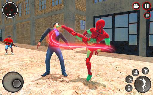 Mutant Spider Rope Hero : Flying Robot Hro Game screenshot 11