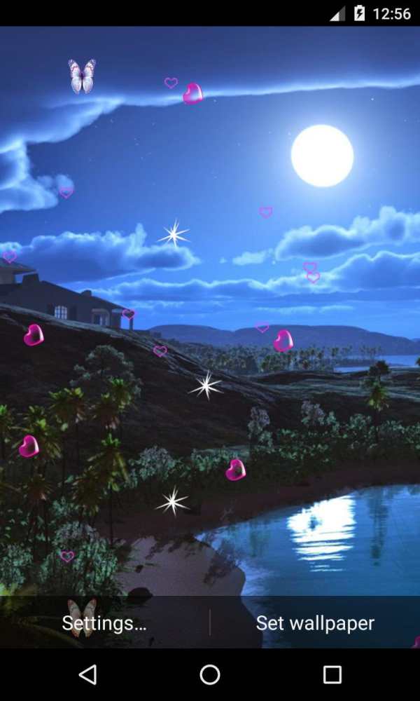 Moonlight Live Wallpaper screenshot 4