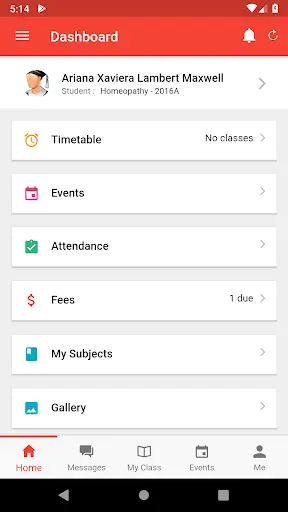 Fedena Mobile App screenshot 5