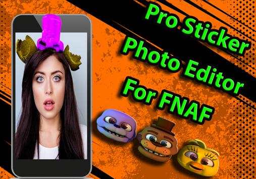 Pro Stickers Photo Editor For FNAF 📷 screenshot 2