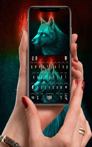 Night Light Wolf keyboard स्क्रीनशॉट 6