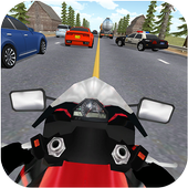 Highway Traffic Rider 3D - Moto Racing Simulator icon