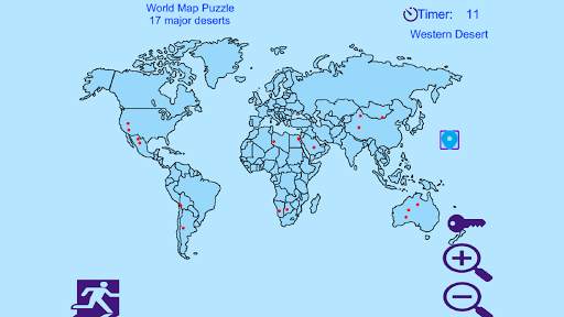 World Map Puzzle screenshot 4