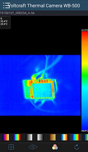 Thermal camera screenshot 3