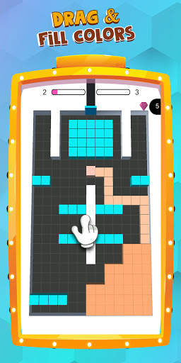Color Blocks Fill | block puzzle | coloring games screenshot 8