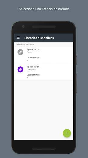 Eliminar de forma segura con BlankIT Mobile screenshot 1