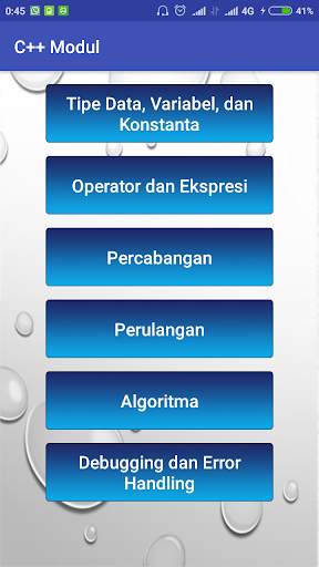 C   Modul screenshot 2