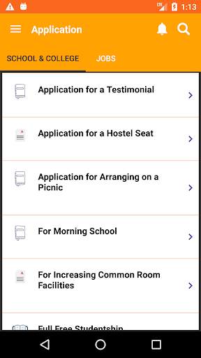 Application Writing screenshot 5