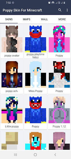 Poppy Skin For Minecraft screenshot 1