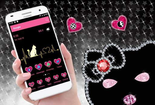 Black Diamond Kitty Launcher screenshot 6