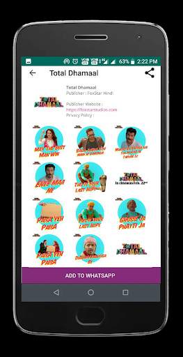 Sticker Up - Colors Cineplex WA Stickers screenshot 3