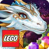 LEGO® Elves Match Game with Dragons and Building logo