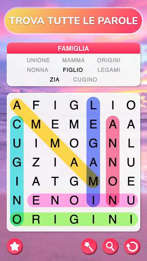 Parole Intrecciate Italiano screenshot 1