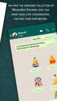 New God Sticker For Whatsapp 2019 screenshot 3