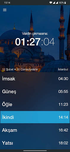 Ezan Pro - Namaz Vakitleri, Kıble, Kuran-ı Kerim screenshot 1