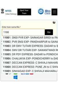 Train Enquiry screenshot 2