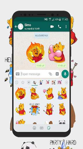 New Funny Cartoons for Whatsapp Stickers🦸 2020🦸 screenshot 11