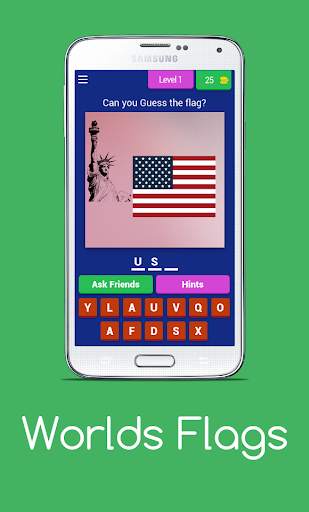 Flags and capitals of the World ⛳️ Quiz screenshot 1