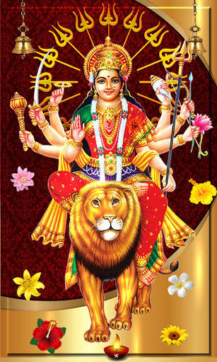 Durga Mata Blessings Live Wallpaper screenshot 5