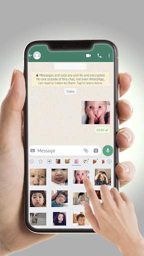 Animated Baby Stickers For Whatsapp screenshot 4