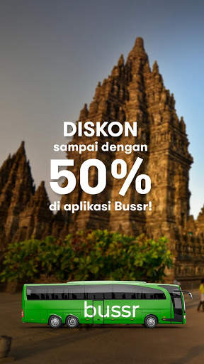 Bussr - Aplikasi Pemesanan Tiket Bus di Indonesia screenshot 1