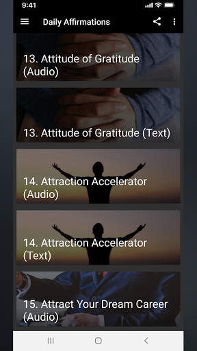 Affirmations: Audio Playlist screenshot 4