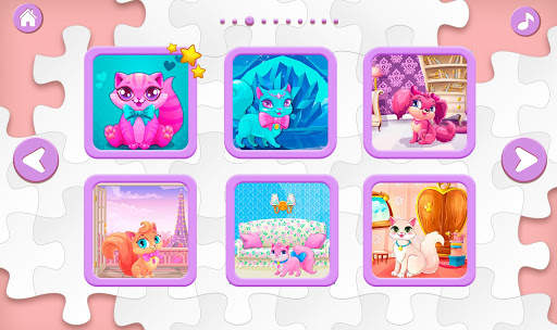 Kids Puzzles for Girls 4 تصوير الشاشة