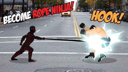 Dead Rope Ninja vs Smash Monster Street Fight screenshot 2