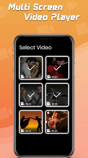 Multi Screen Video Player-Multi Videos at SameTime 5 تصوير الشاشة