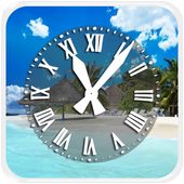 Beach Clock Live Wallpaper icon