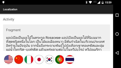 Demo App for Localization Libr screenshot 6