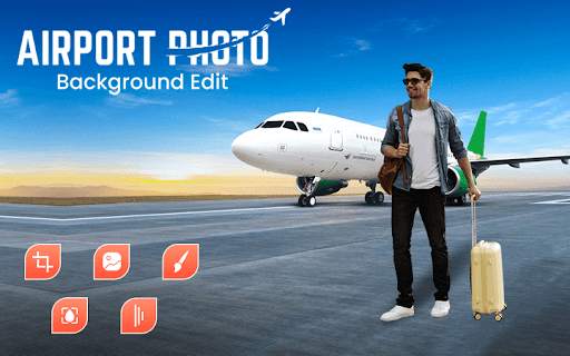 Airport Photo Background Edit screenshot 1