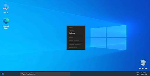 Refresh Windows 10 screenshot 2