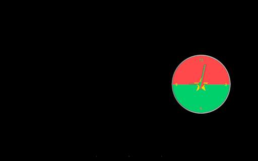 Burkina Faso Clock Widget screenshot 4