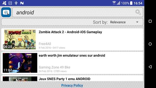 Video Search for Dailymotion screenshot 4