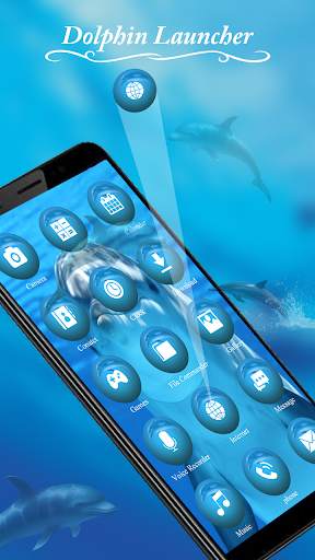 Dolphin Launcher screenshot 3