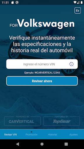 Check Car History for VW screenshot 1