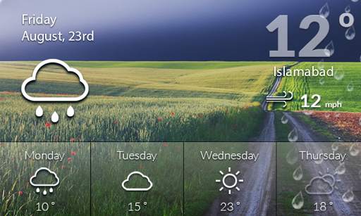 Weather Live Forecast and widget screenshot 1