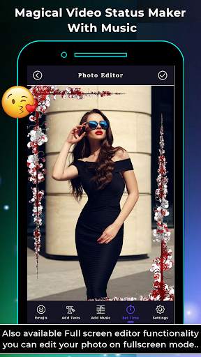 Magical Video Status Maker with Music screenshot 3