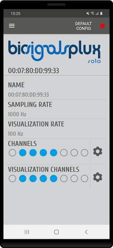 OpenSignals Mobile screenshot 4
